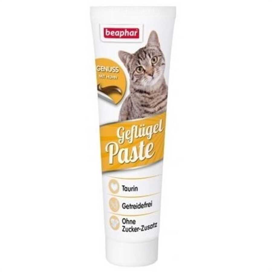 Beaphar Tavuklu Taurinli Kedi Pastası 100 Gr Kedi Vitaminleri Beaphar