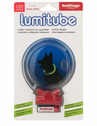 ​Reddingo Lumitube Kırmızı Işıklı Köpek Boyun Tasması Small Medium 50 Cm