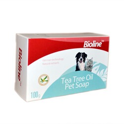 Bioline Kedi ve Köpek İçin Çay Ağacı Özlü Sabun 100 gr