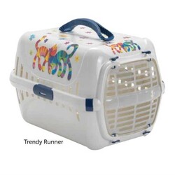 Moderna Trendy Roadrunner Kedi ve Köpek Taşıma Çantası Lacivert