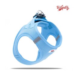 Tail Petz Air Mesh Köpek Göğüs Tasması Mavi 2X Small