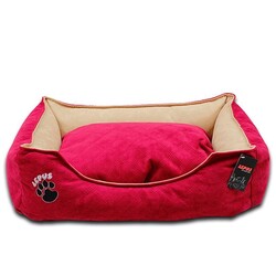 Lepus Soft Plus Köpek Yatağı Fuşya Small