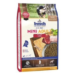 Bosch Adult Mini Lamb Kuzu Etli Köpek Maması 3 Kg