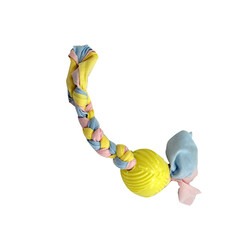 EuroDog Puppy Toys Sarı Top Diş Kaşıma Oyuncağı