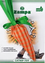 Zampa Pet Catnipli Havuç Kumaş Oyuncak