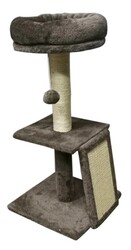 Zampa Klasik Kedi Tırmalama Borusu 35x35x72cm