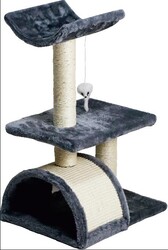 Zampa Klasik Kedi Tırmalama Borusu 40x34x65cm