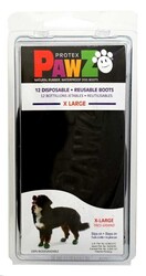 Pawz Köpek Galoşu XLarge Siyah 12 Adet