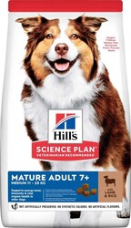 Hills Mature Adult 7+ Kuzu Etli Yaşlı Köpek Maması 2,5 Kg