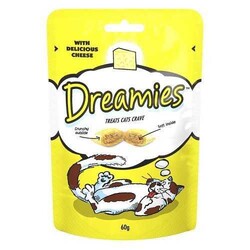 Dreamies İçi Dolgulu Peynirli Kıtır Kedi Ödülü 60 Gr