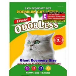 Odorless Micro Kristal Kedi Kumu 6 Kg