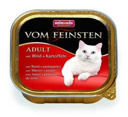 Animonda Vom Feinsten Biftekli Patatesli Kedi Konservesi 100 Gr