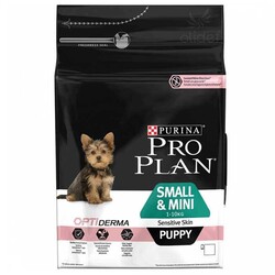 ProPlan Sensitive Somonlu Küçük Irk Yavru Kuru Köpek Maması 3 Kg