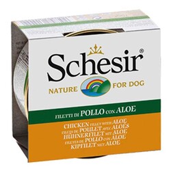 Schesir Jelly Tavuklu Aloe Köpek Konservesi 150 Gr