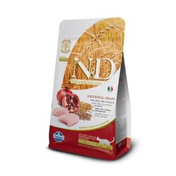 N&D Düşük Tahıllı Tavuk ve Narlı Kısır Kedi Maması 1.5 Kg