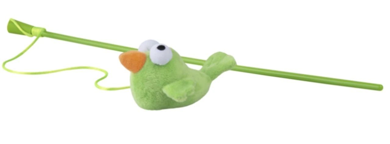 Rogz Catnip Bird Magic Stick Lime Kedi Oltası 80 Cm