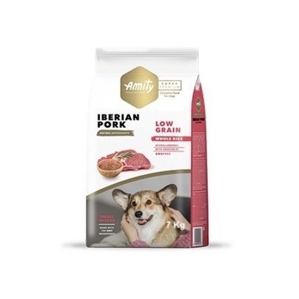 Amıty Süper Premium Low Düşük Tahıllı Yetişkin Mini Adult Iberıan Pork Köpek Maması 7 Kg