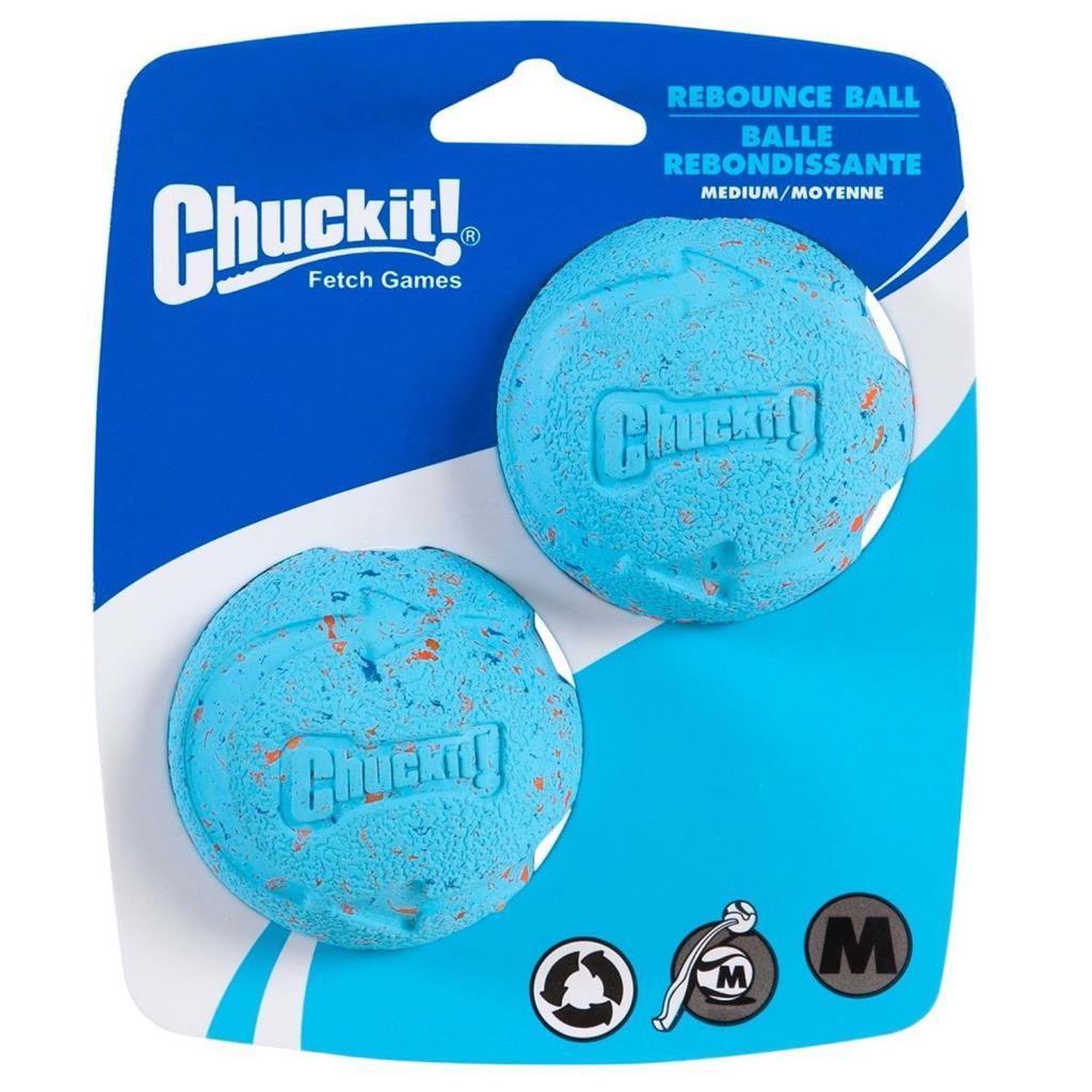 Chuckit! Rebounce Ball 2'li Doğa Dostu Köpek Oyun Topu 6,5 Cm