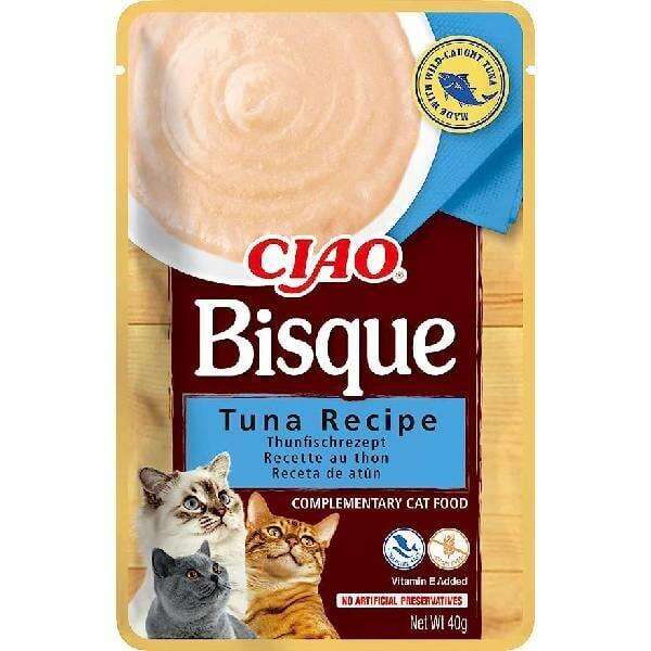 Ciao Churu Bisque Ton Balıklı Kedi Ödül Kreması 40 Gr