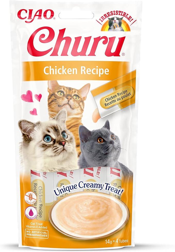 Cıau Churu Cream Tavuklu Kedi Ödül Kreması 4X14 Gr