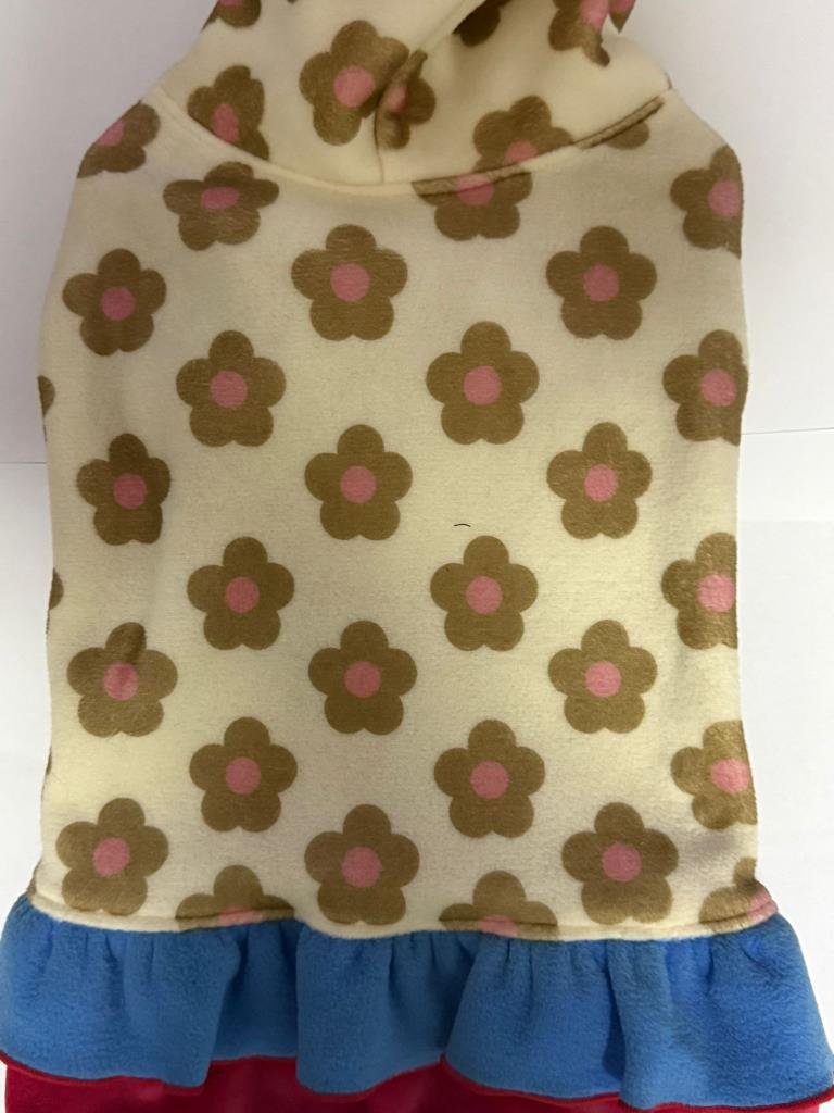 Doggy Dolly Çiçekli Küçük Irk Köpek Elbisesi XLarge