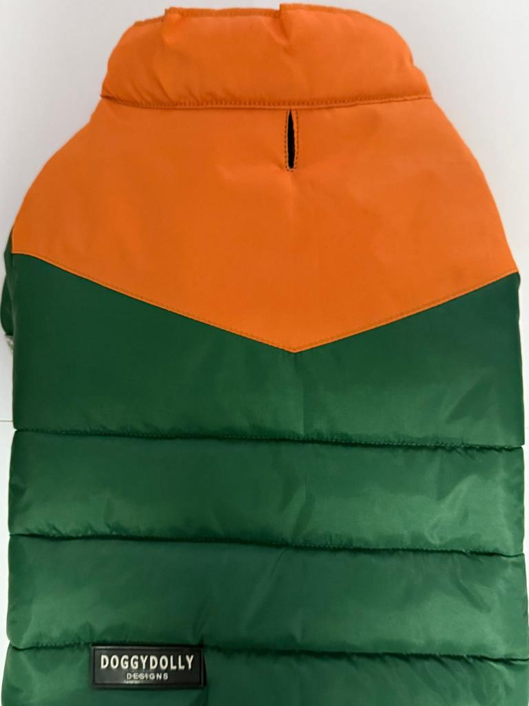 Doggy Dolly Green 0range Legs Jacket Küçük Irk Köpek Montu XSall