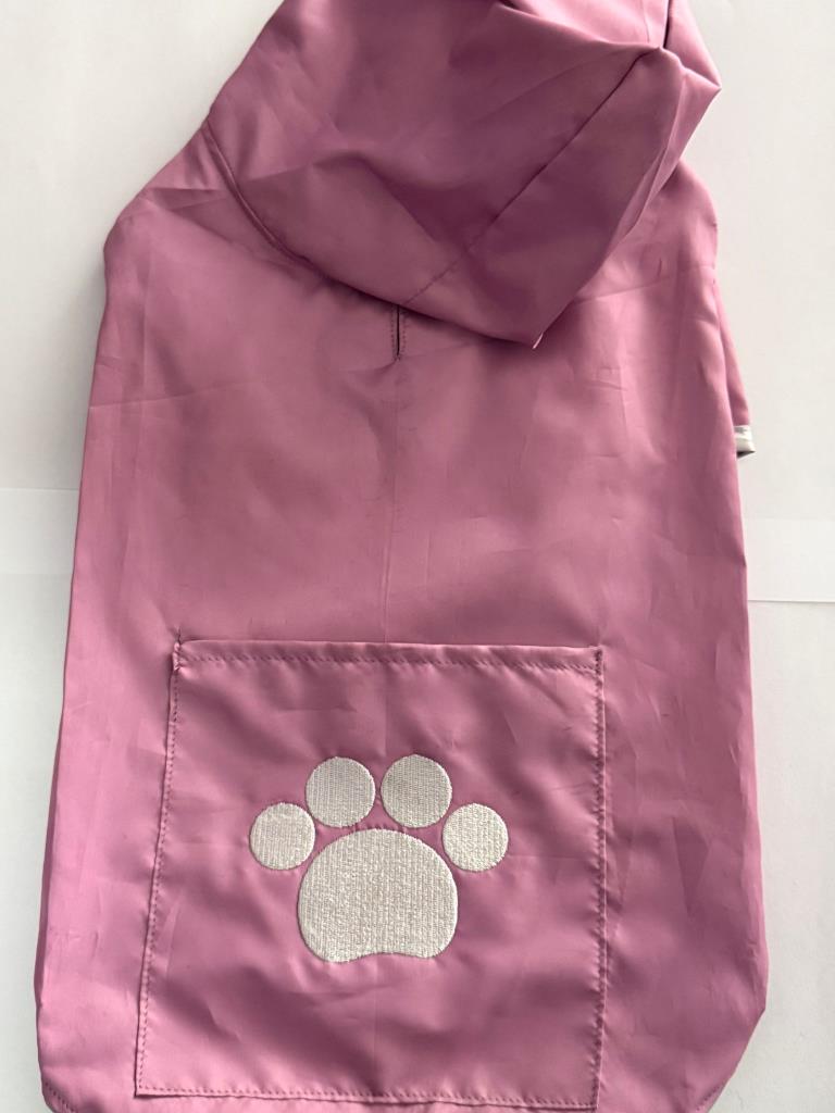 Doggy Dolly Pembe Yağmurluk XLarge