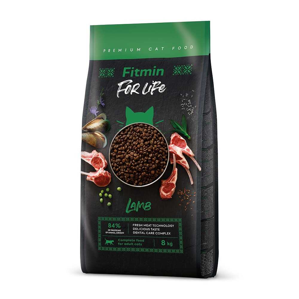 Fitmin Forlife Yetişkin Kuzu Etli Kedi Maması 8 Kg