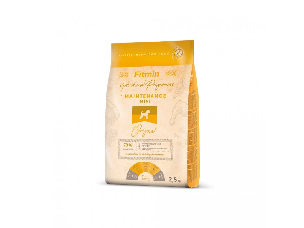 Fitmin Mini Adult Maintenance Ufak Irk Yetişkin Köpek Maması 2,5 Kg