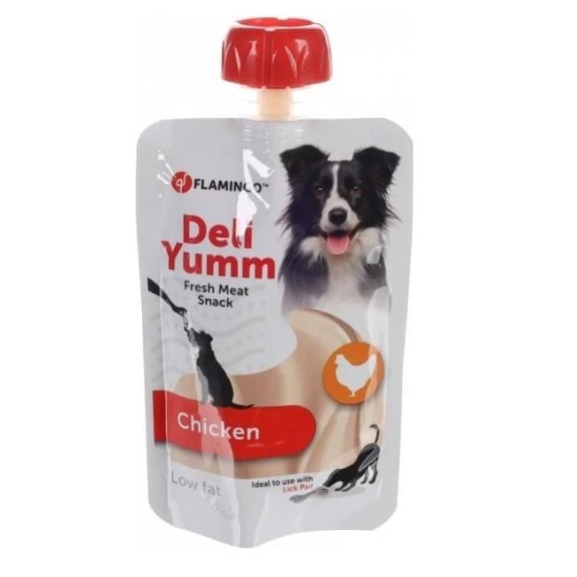 Flamingo Deli Yumm Tavuklu Taze Likit Köpek Ödülü 90 Gr