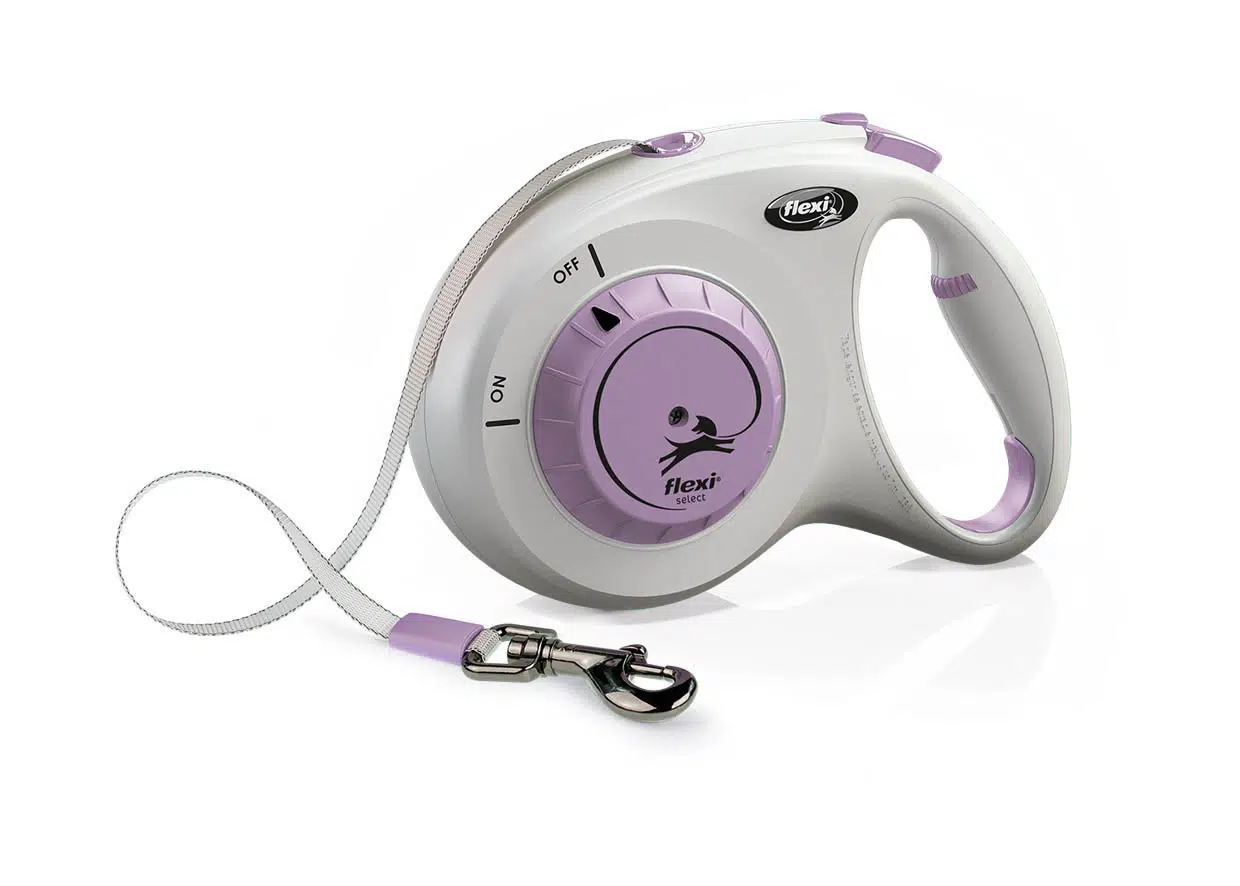 Flexi Select Köpek Otomatik Şerit Gezdirme Kayışı Lila 7 Metre