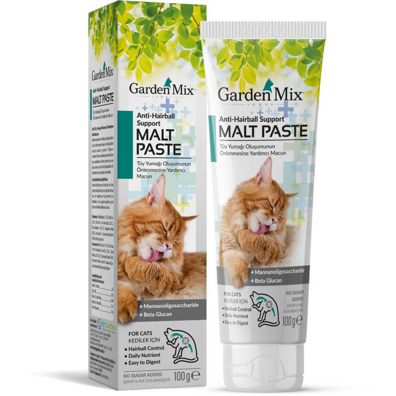 Gardenmix Anti Hairball Kedi Malt Macunu 100 Gr