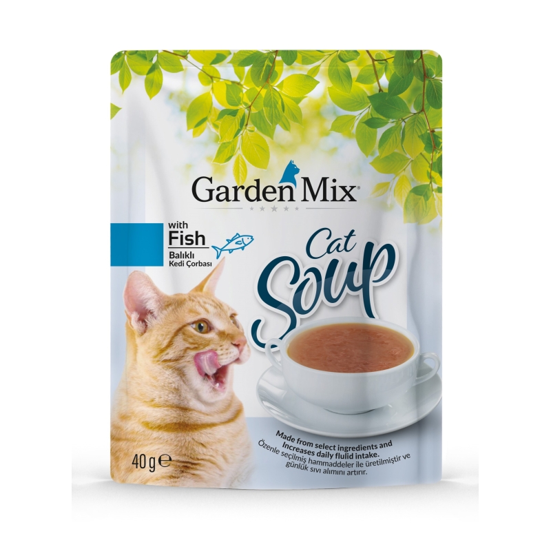 Gardenmix Balıklı Kedi Çorbası 40 Gr