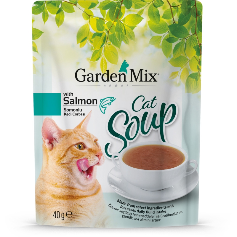 Gardenmix Somonlu Kedi Çorbası 40 Gr
