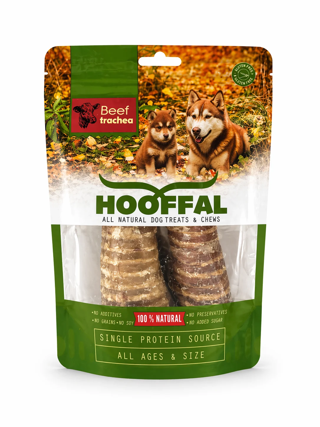 Hoofal Köpek Ödül Maması Dana Gırtlak