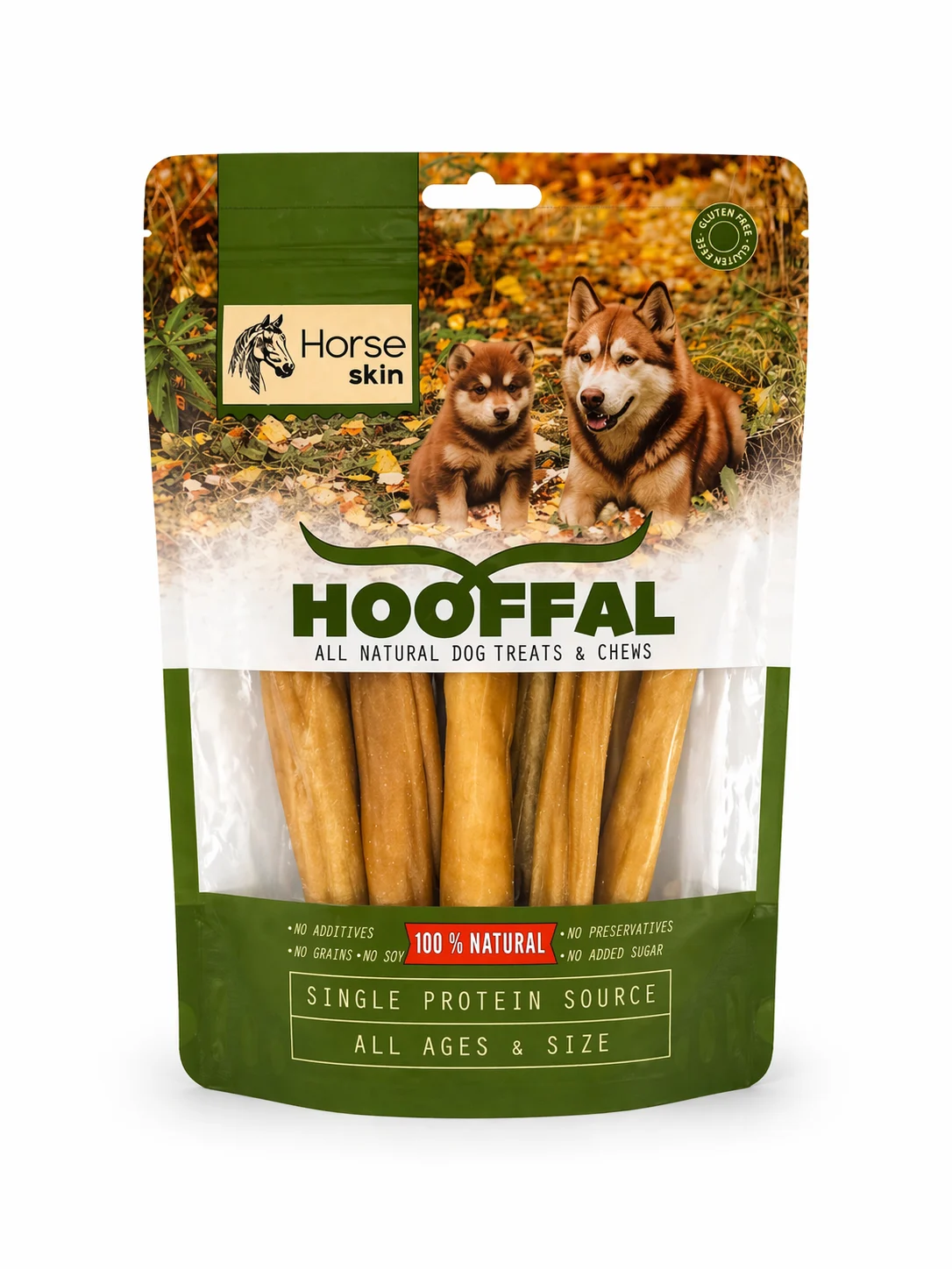 Hooffal Köpek Ödül Maması At Derisi
