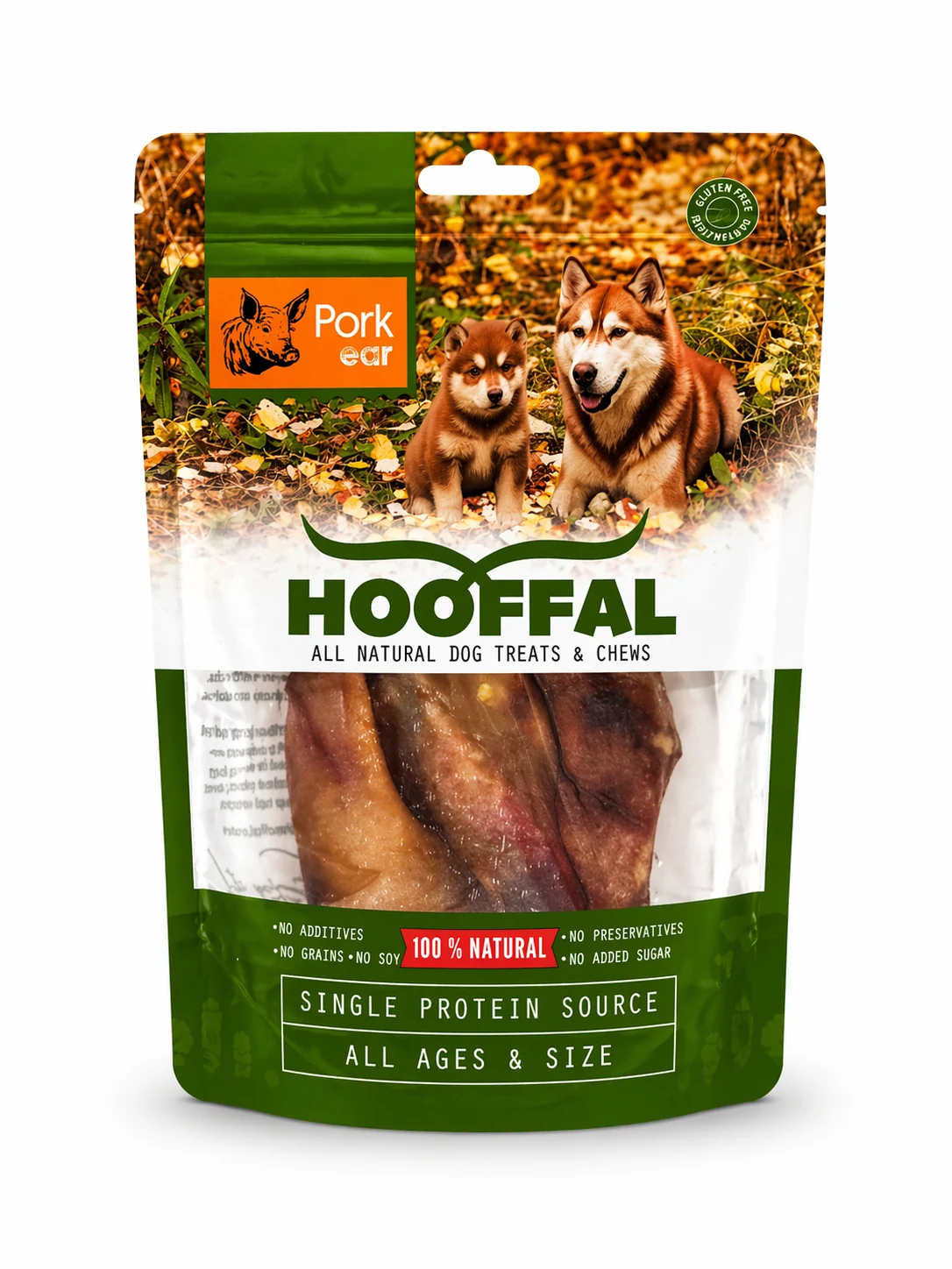 Hooffal Köpek Ödül Maması Domuz Kulağı