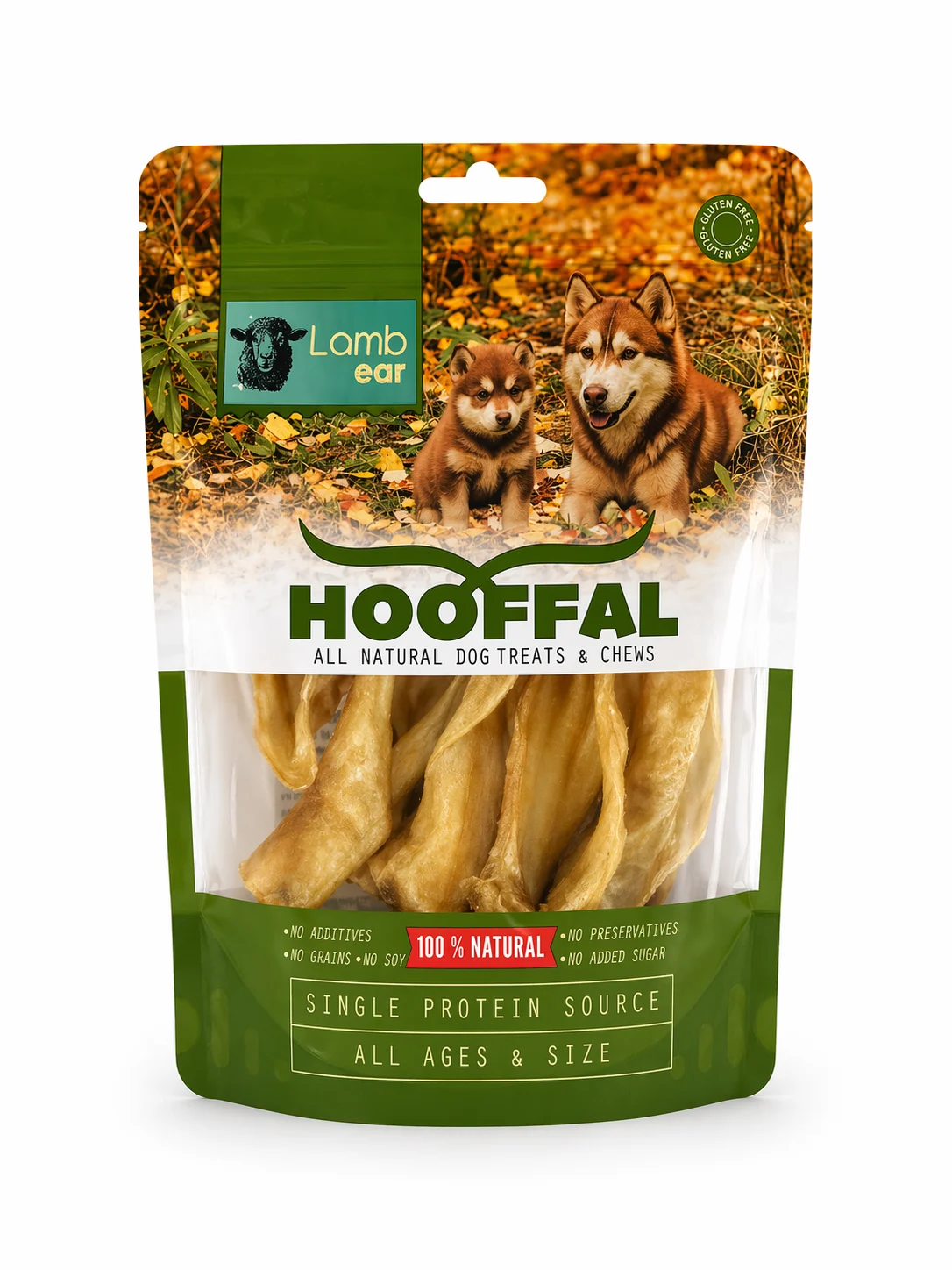 Hooffal Köpek Ödül Maması Kuzu Kulağı