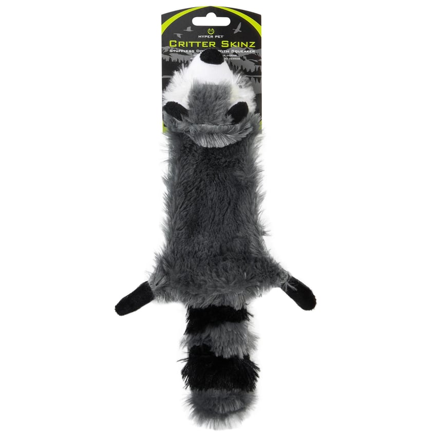 Hyper Pet Skinz Raccoon Peluş Köpek Oyuncağı 21X8X2 Cm