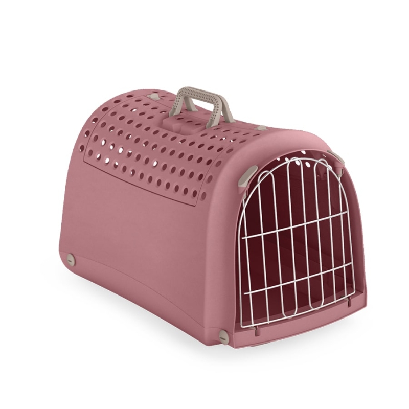 Imac Lınus Cabrıo Üstü Açılır Evcil Hayvan Taşıma Çantası Pembe 52,5x32x34,5 Cm
