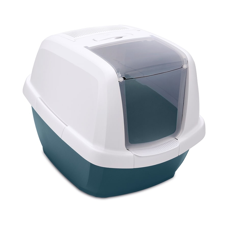 Imac Maddy Kapalı Kedi Tuvaleti Petrol Mavisi 65x47,5x47,5 Cm