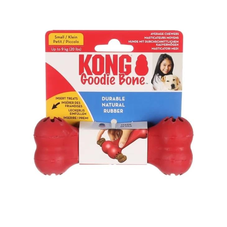 KONG Goodie Bone Kemik Şeklinde Köpek Oyuncağı Medium 21.6 Cm