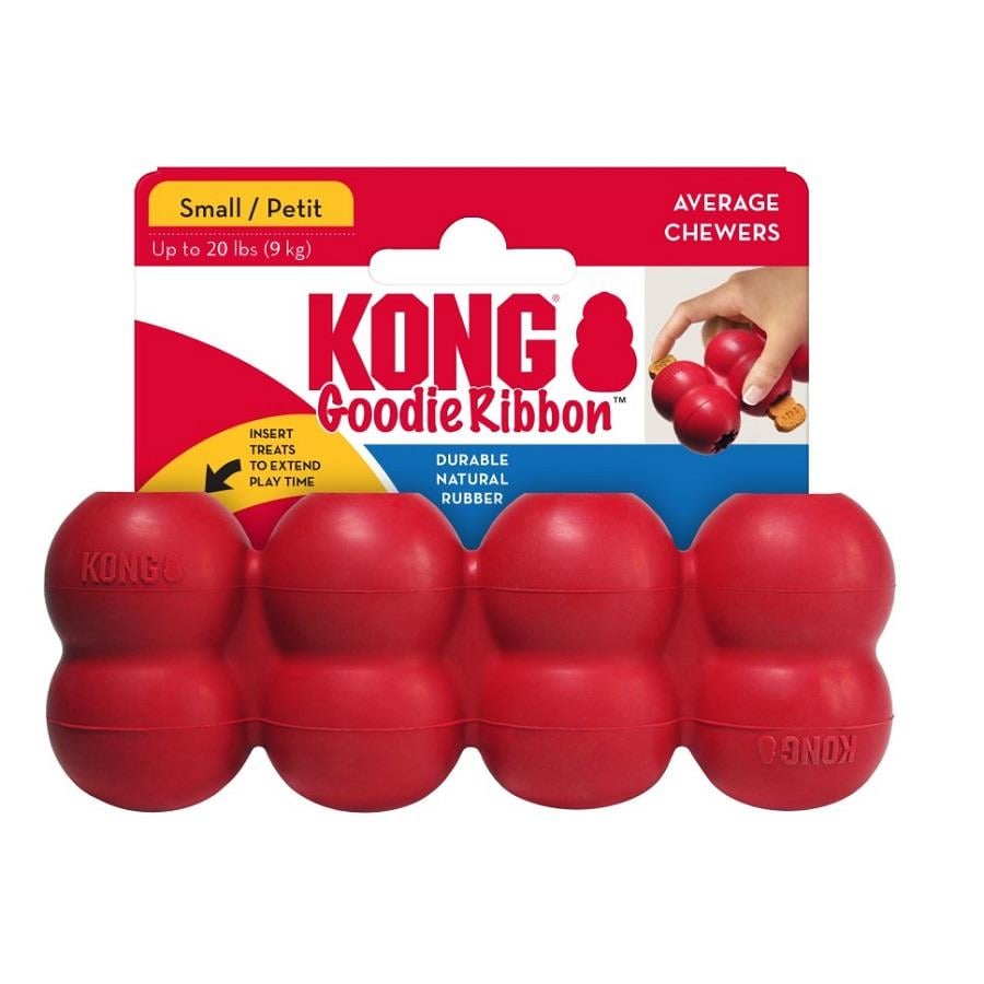 KONG Goodie Ribbon Köpek Oyuncağı Small 13 Cm