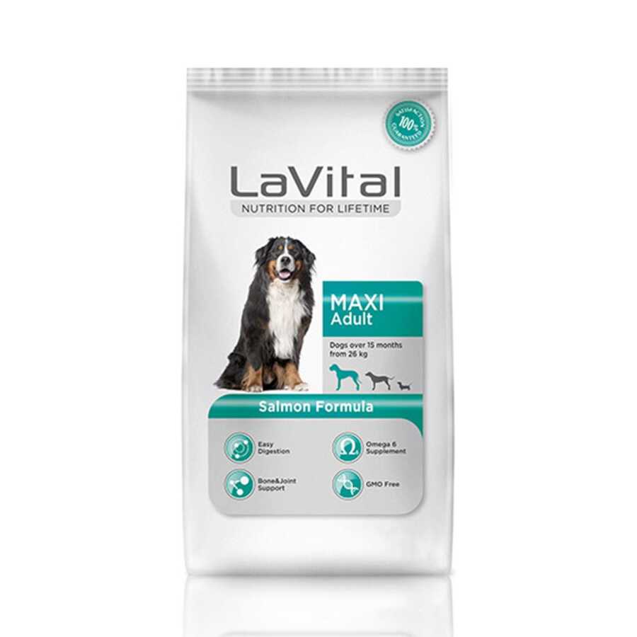 La Vital Somonlu Maxi Yetişkin Köpek Maması 15 Kg