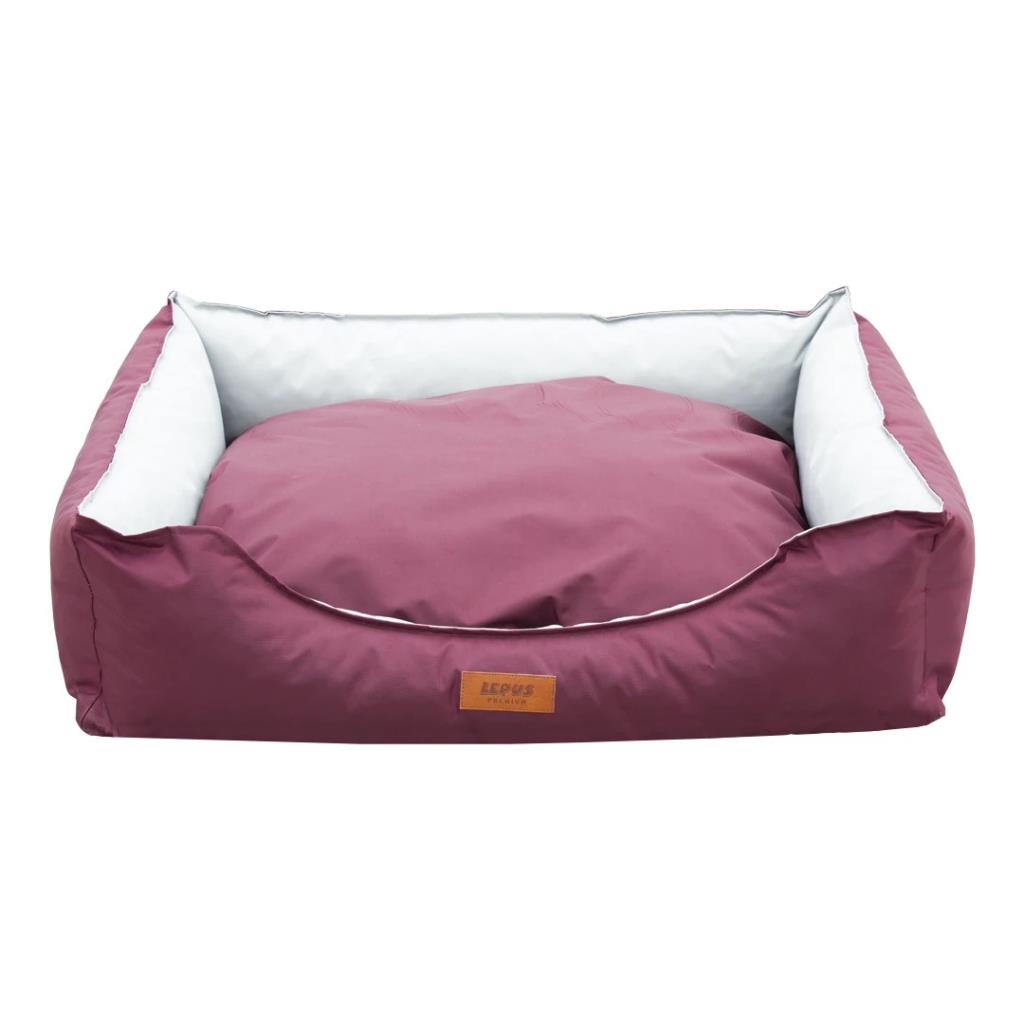 Lepus Aria Premium Yatak Bordo Large 60x75x24 Cm