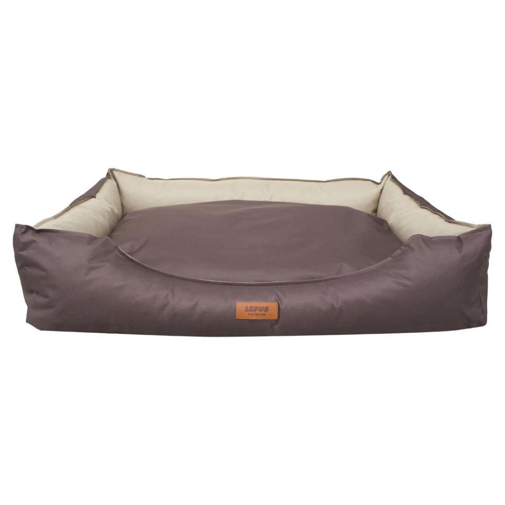 Lepus Aria Premium Yatak Kahverengi Large 60x75x24 Cm