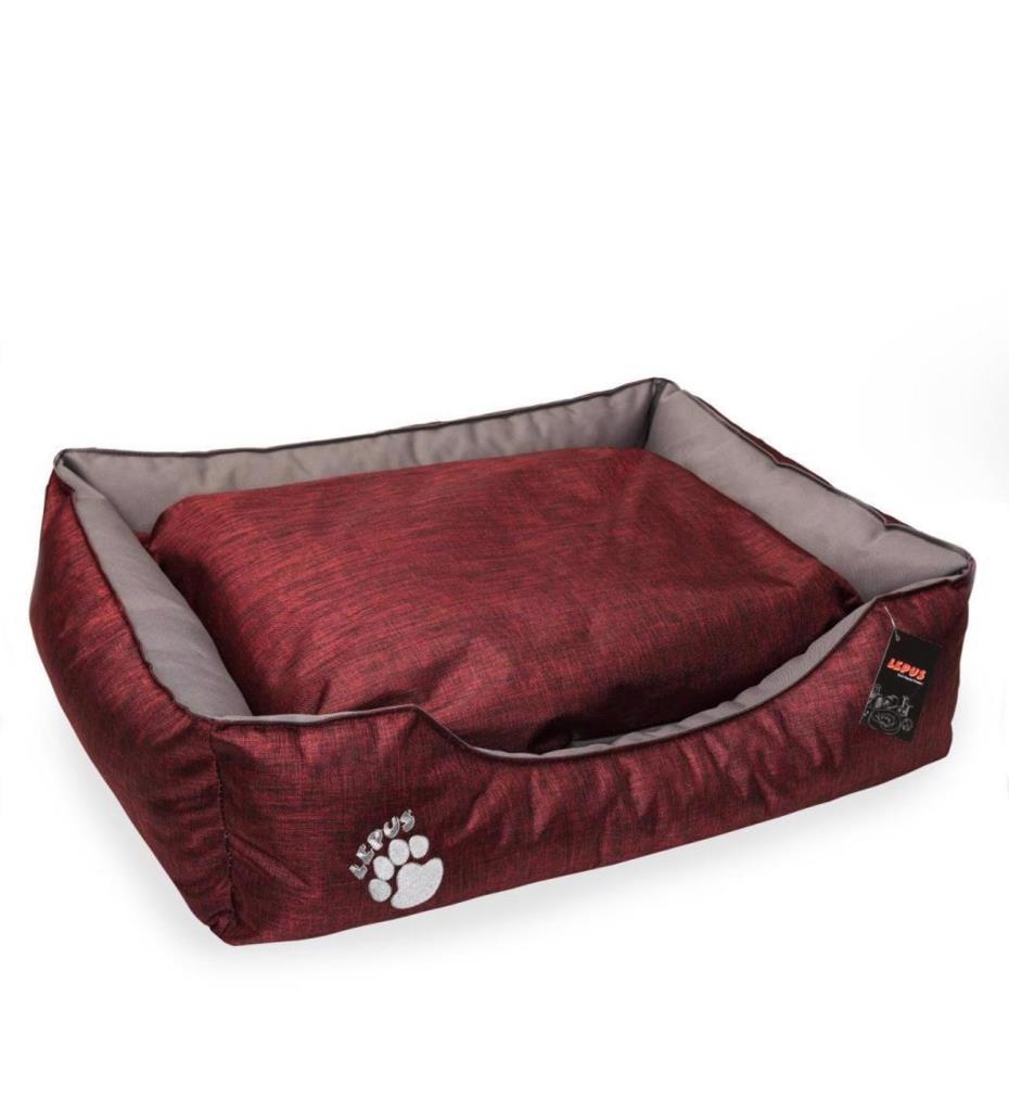 Lepus Dış Mekan Kedi Köpek Yatak Medium Bordo