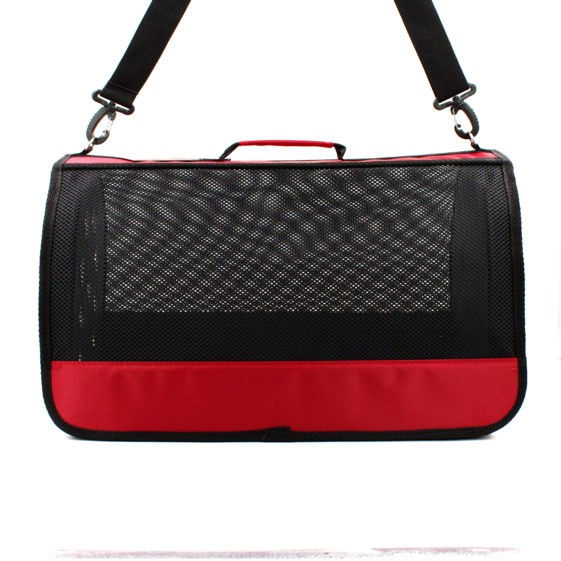 Lepus Mesh Bag Kedi Köpek Taşıma Çantası Kırmızı 28X45X28 Cm