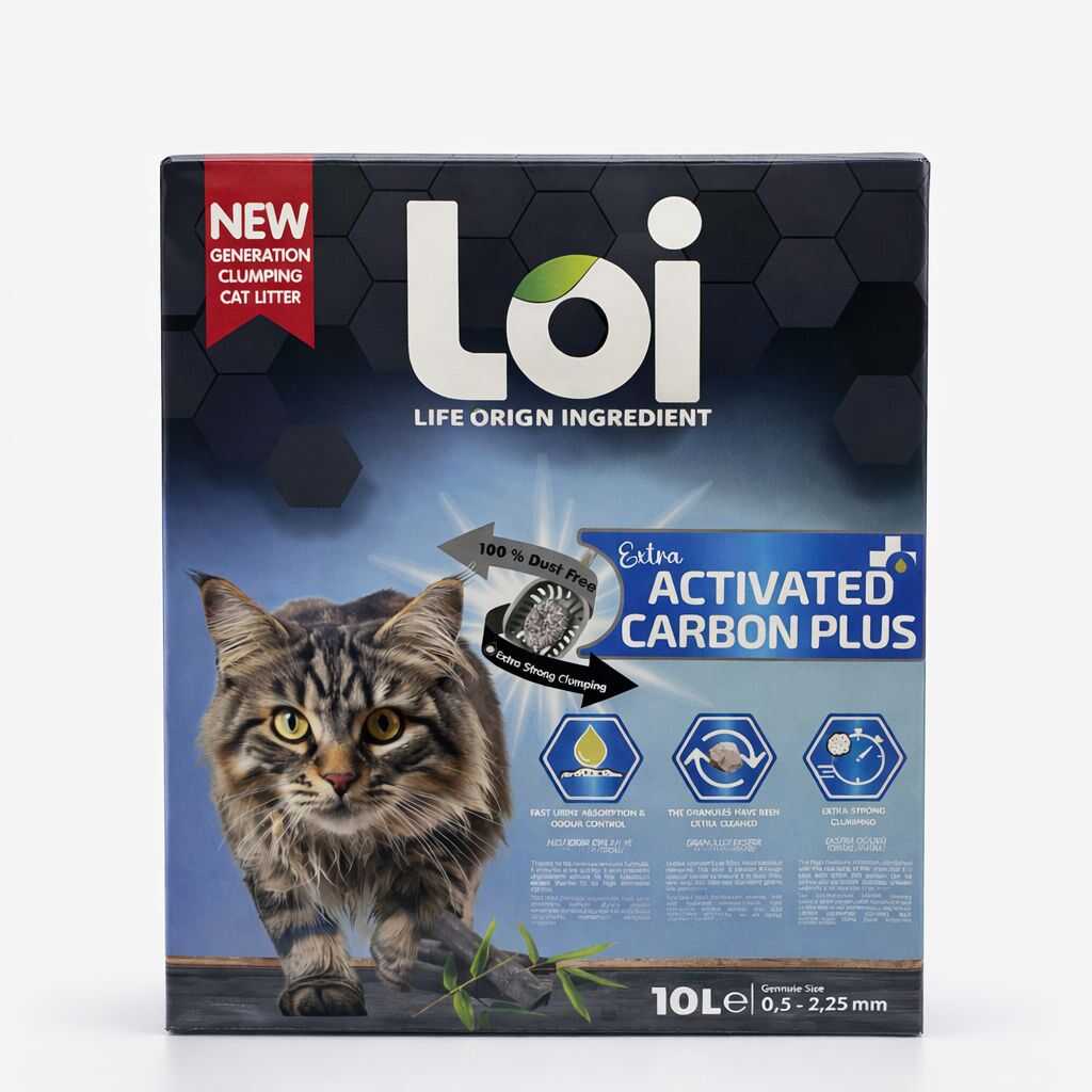 Loi Extra Active Carbon Bentonit Kedi Kumu 10 Lt