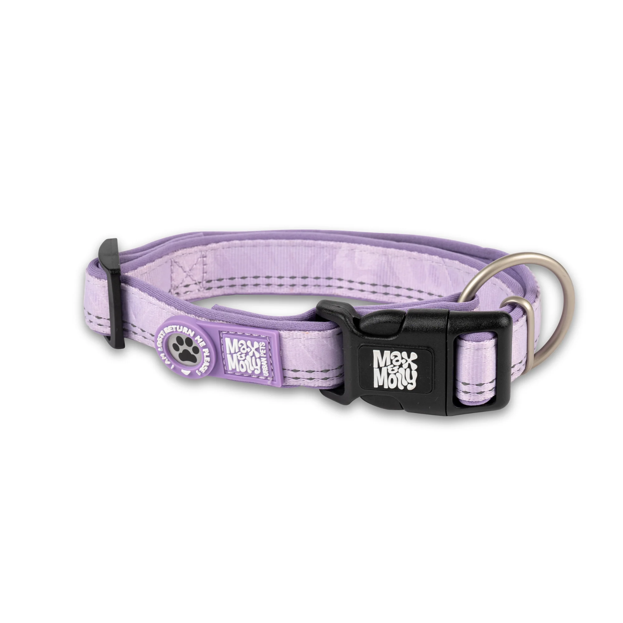 Max Molly Matrix 2.0 Akıllı Künyeli Köpek Boyun Tasması Lila XSmall